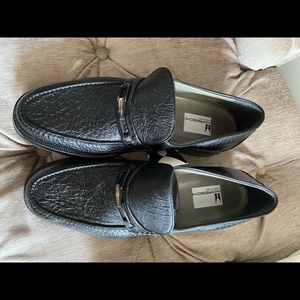 Men new shoes with a tag